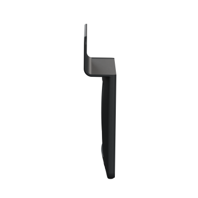 Sedna Design & Elements Ramka pojedyncza 1-krotna z półką na telefon czarny antracyt SDD314809 SCHNEIDER (SDD314809)